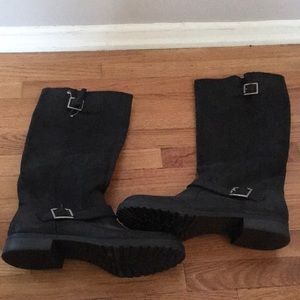 Women’s Leather Motorcycle Boots